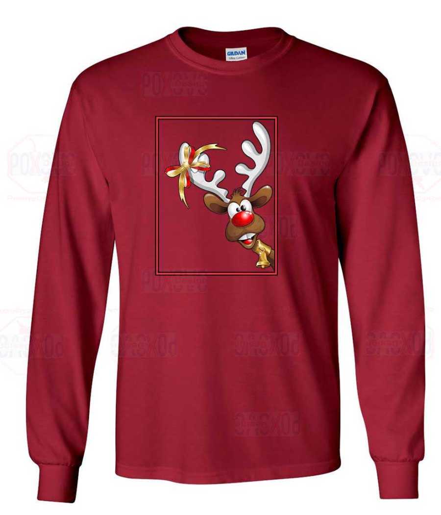 Unique Reindeer T-Shirt: Add Festive Magic to Your Holiday Style