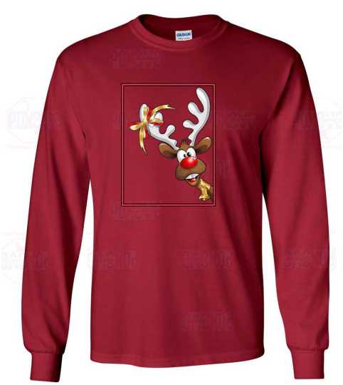 Unique Reindeer T-Shirt: Add Festive Magic to Your Holiday Style