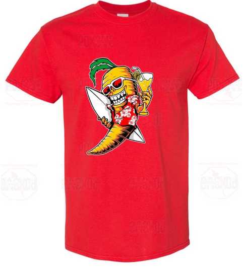 Unveil the Extraordinary with Our Carrot Cheers short sleeve T-Shirt from Poxovo Design
