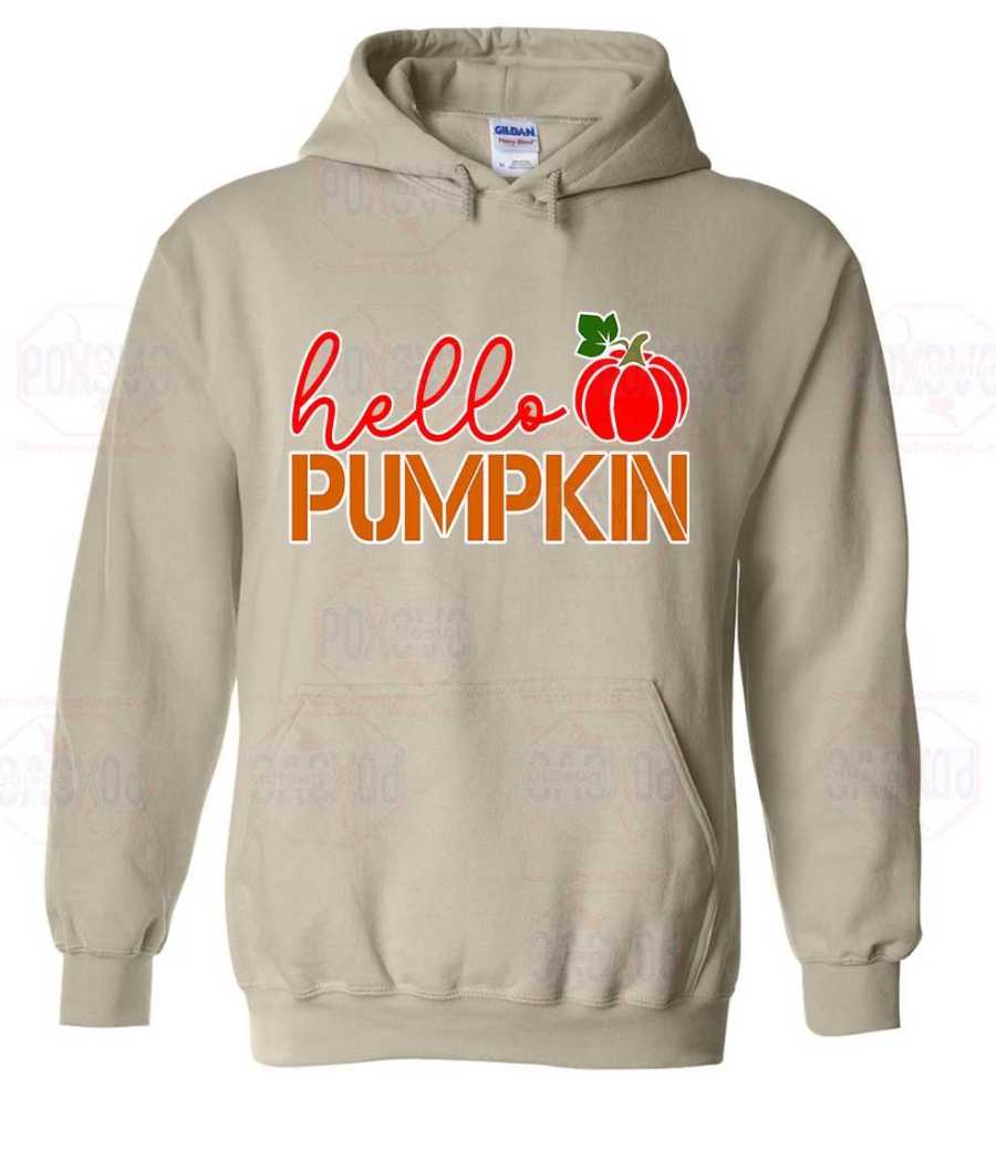 Autumn Hello Pumpkin from | Poxovo Design