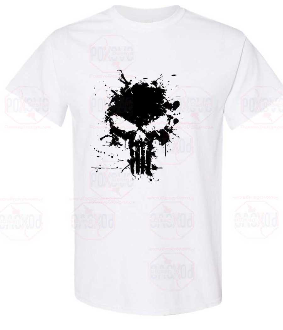 Rebel in Style: White Skull...