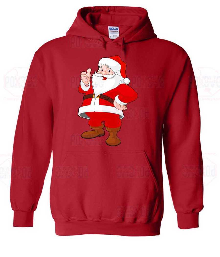 Santa Claus T-Shirt: Spread Holiday Cheer with Festive Santa Design from Poxovo Design